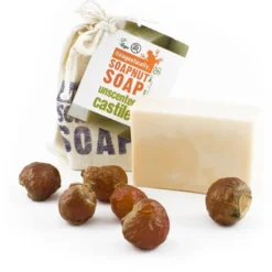 Unscented Soapnut Soap, 90 g