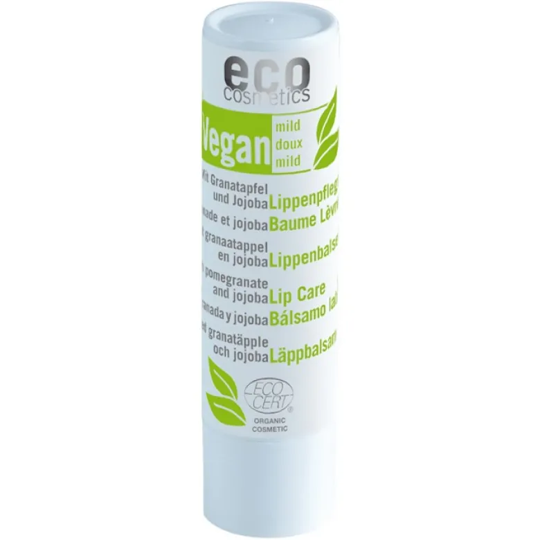Veganskt Läppbalsam Granatäpple & Jojoba, 4 g
