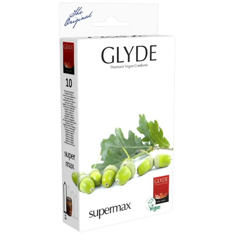 Veganvänliga Kondomer Supermax, 10 st