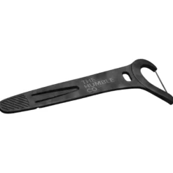 Vinklade Tandtrådsbyglar Charcoal med Mintsmak, 50 st