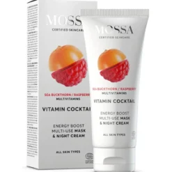 Vitamin Cocktail Energy Boost Multi-Use Mask & Night Cream, 60 ml