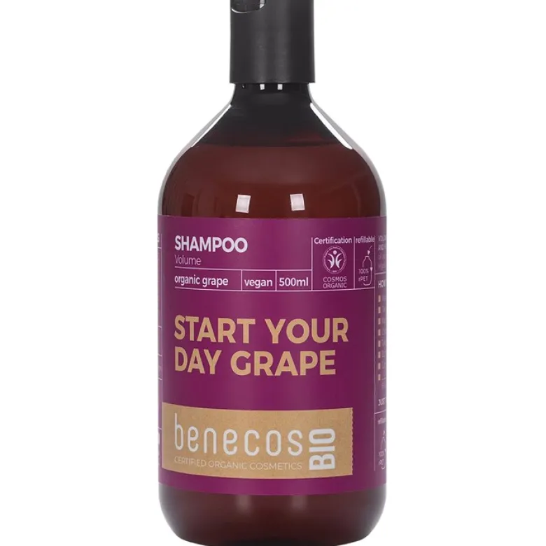 Volume Shampoo Organic Grape, 500 ml