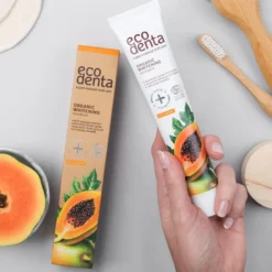 Whitening Toothpaste with Fluoride & Papaya extract, 75 ml