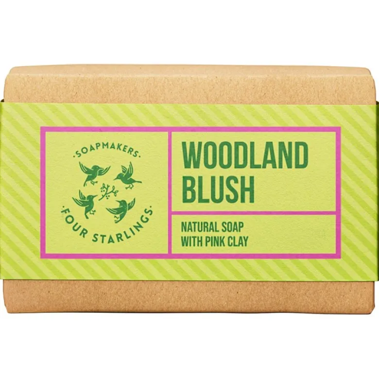 Woodland Blush Natural Bar Soap, 110 g